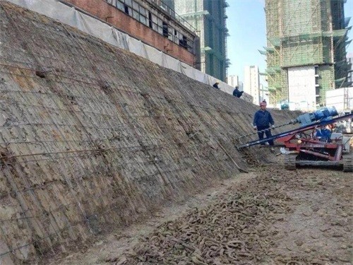 樟树建筑边坡支护